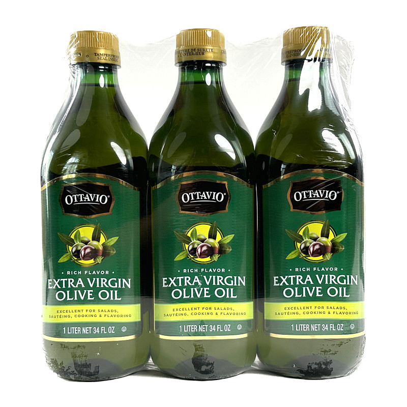 オッタビオ エキストラバージン オリーブオイル 916g×3 OTTAVIO Extra Virgin Olive Oil