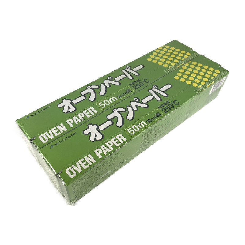 アルファミック オーブンペーパー 30cm×50m 2本セット