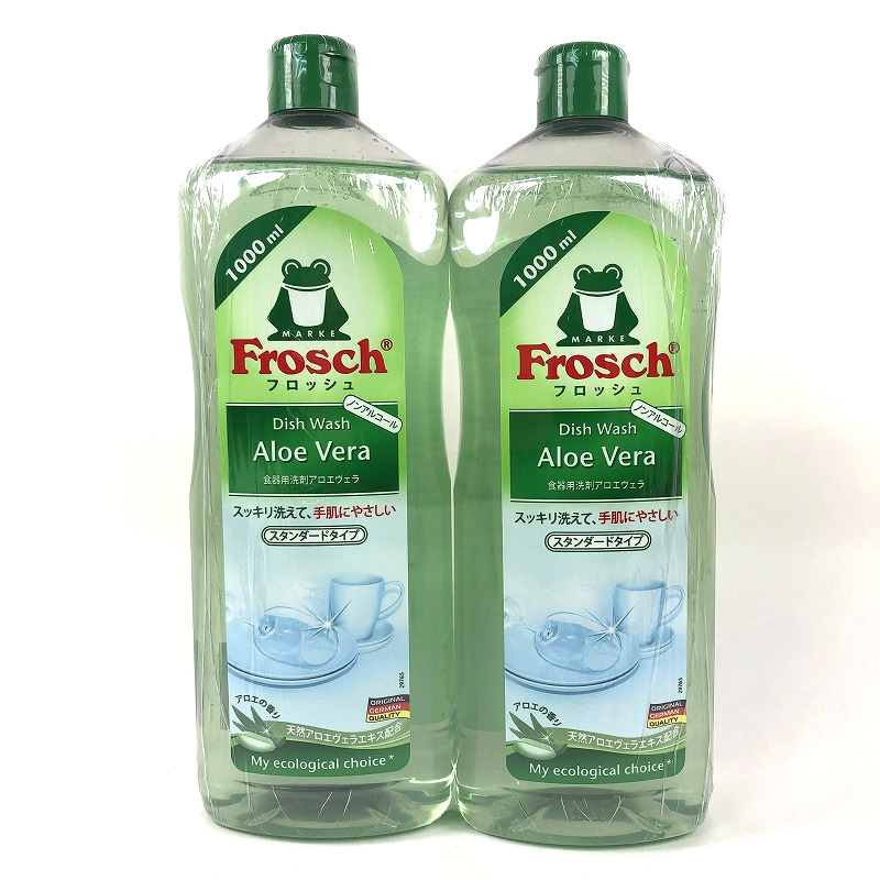 フロッシュ 食器用洗剤 アロエベラ 1000ml×2本 Frosch Dish Aloe Vera