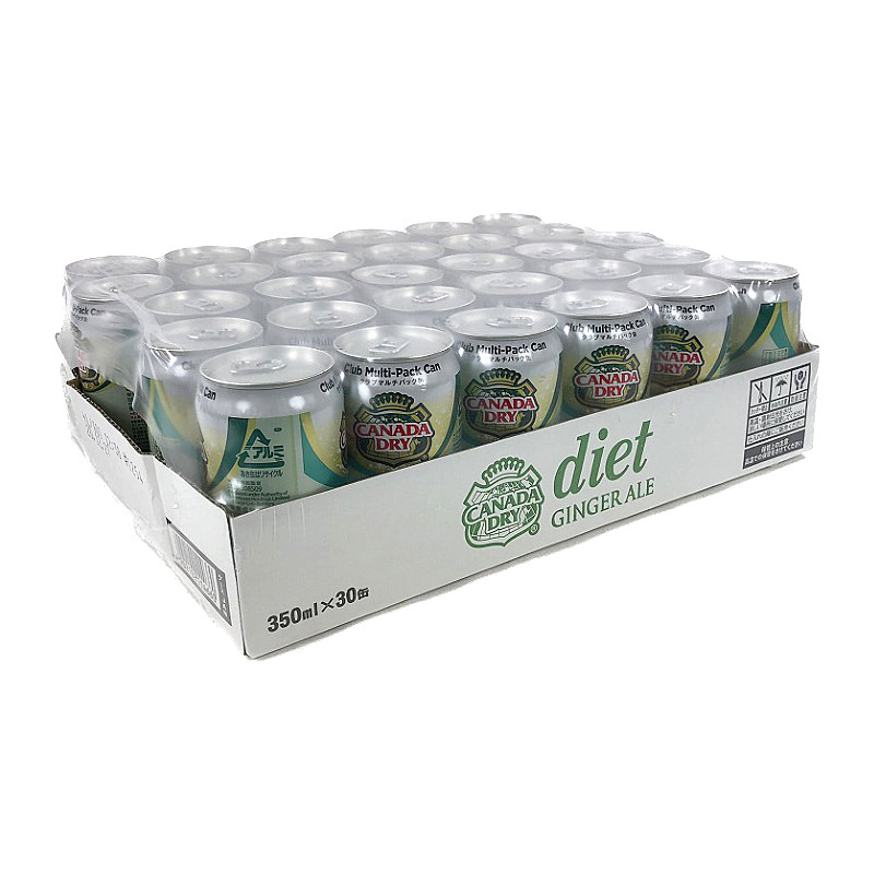 カナダドライ ダイエット ジンジャーエール 350ml×30缶 Diet Canada Dry Gingerale