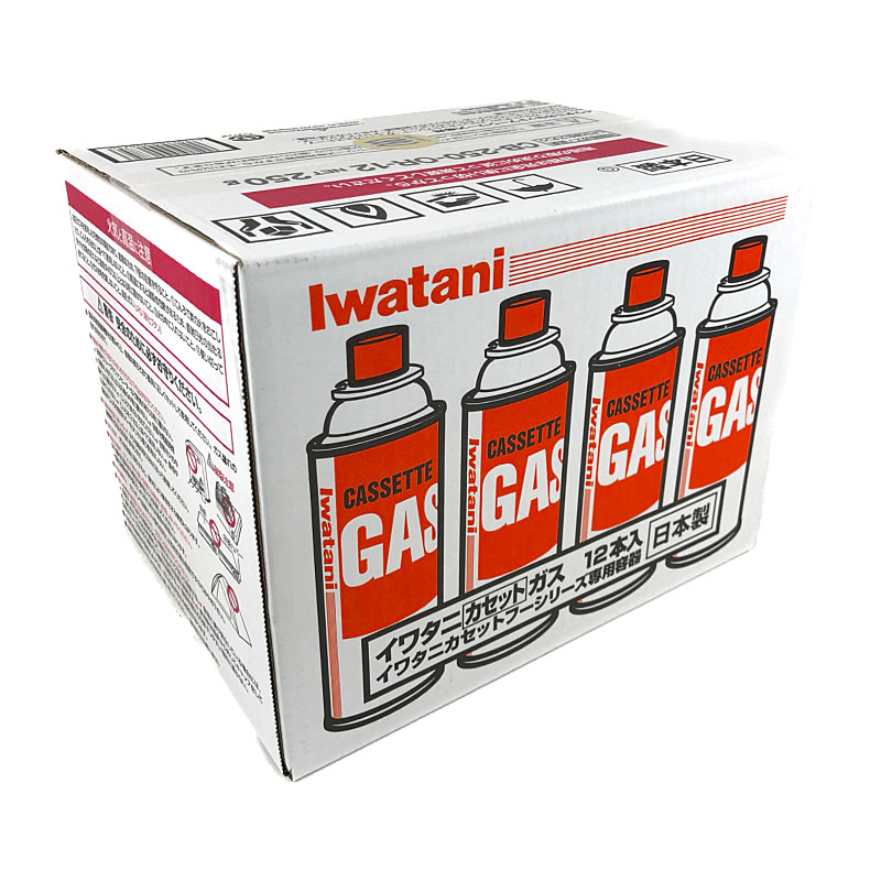 カセットガス　Iwatani　イワタニ　Cartridge　12PK　12本入り　Gas