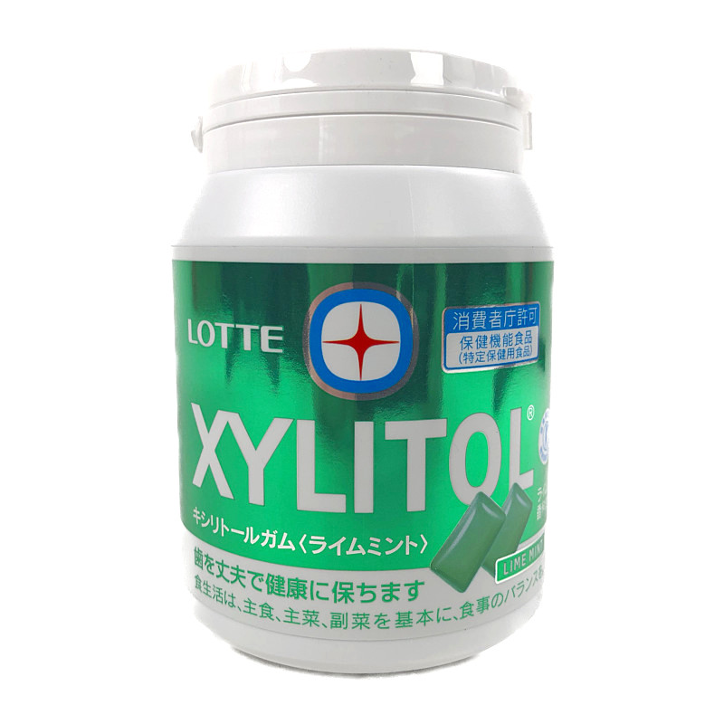 ロッテ キシリトール メガボトル ライムミント 290g XYLITOL Megabottle Limemint