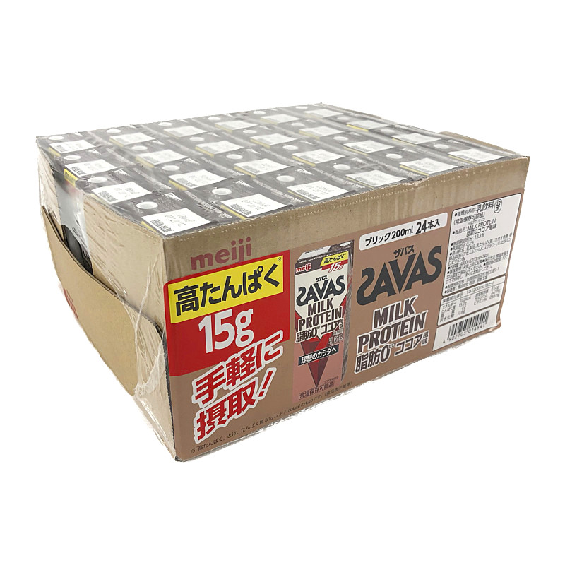 ザバス ミルクプロテイン ココア風味 200ml×24 SAVAS Milk Protein