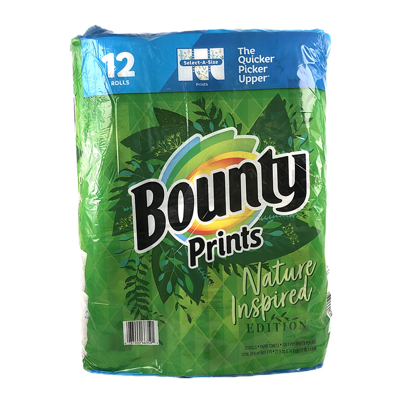 コストコ　COSTCO　キッチンペーパー　BOUNTY バウンティ　柄あり