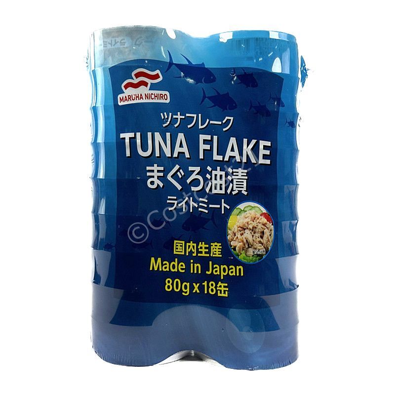in　Tuna　80g×18缶　ツナフレーク　マルハニチロ　Oil